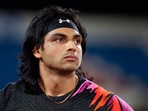 Neeraj Chopra will be defending his javelin throw title at the Paris Olympics.(PTI) Neeraj Chopra will be defending his javelin throw title at the Paris Olympics.(PTI)