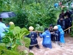 The Goa police said that the rescue operation is ongoing, and the situation is under control. (Goa Police) The Goa police said that the rescue operation is ongoing, and the situation is under control. (Goa Police)