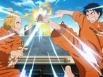 Still from Fire Force Season 3 trailer revealed by Crunchyroll at Anime Expo 2024.(David Production)