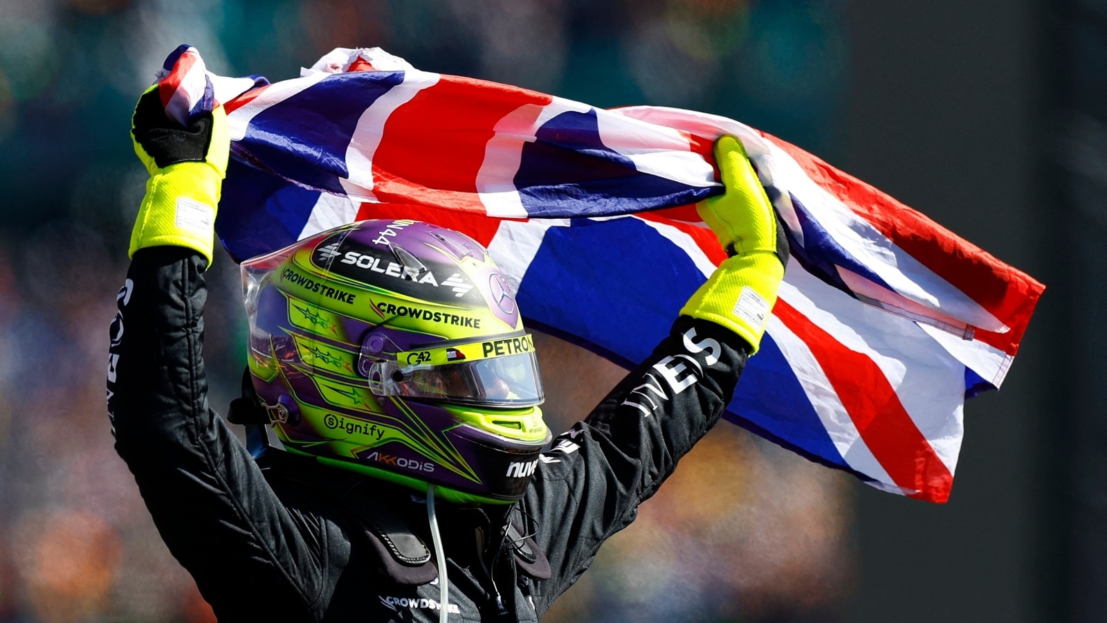 Lewis Hamilton holds off Max Verstappen's late charge for thrilling win