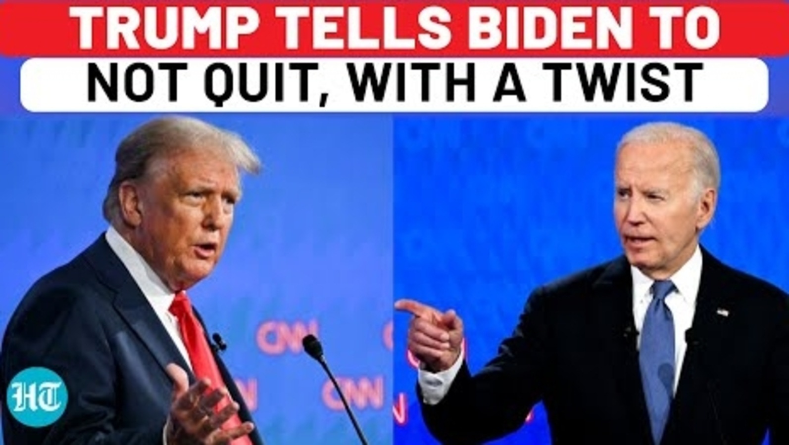 Trump&rsquo;s &lsquo;Supportive&rsquo; Message To Biden To Ignore Critics, Stay In Race, With A Twist | USA Election
