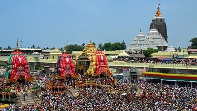 The Rath Yatra, also known as the Chariot festival, is believed to be as old as the Jagannath Temple in Puri. (ANI) The Rath Yatra, also known as the Chariot festival, is believed to be as old as the Jagannath Temple in Puri. (ANI)