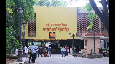 Balgandharva Rangmandir reopened in March 2024 after a month and a half closure for renovations for which the civic body spent ₹1.5 crore. (HT PHOTO) Balgandharva Rangmandir reopened in March 2024 after a month and a half closure for renovations for which the civic body spent ₹1.5 crore. (HT PHOTO)