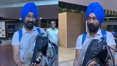 Gurucharan Singh was spotted at the Mumbai airport. Gurucharan Singh was spotted at the Mumbai airport.