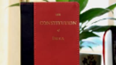 Lucknow-based Eastern Book Company has designed and published the coat pocket edition of the Constitution (Sourced Photo/EBC) Lucknow-based Eastern Book Company has designed and published the coat pocket edition of the Constitution (Sourced Photo/EBC)