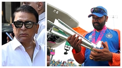 Gavaskar was all praise for Rohit after India's World Cup win (ANI-AFP) Gavaskar was all praise for Rohit after India's World Cup win (ANI-AFP)