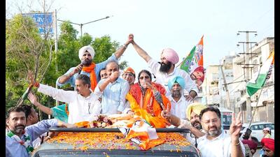 The electioneering in the Jalandhar West segment is in full swing. The electioneering in the Jalandhar West segment is in full swing.