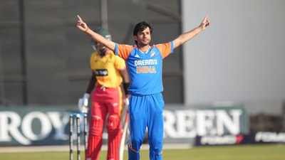 Ravi Bishnoi also had another great day in the office as he claimed two wickets for just 11 runs in his four-over spell. (AP)