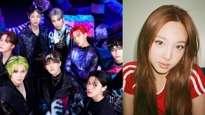 ATEEZ and TWICE Nayeon's latest albums ranked at the top of the World Albums chart on Billboard for the week ending on Saturday, July 6. ATEEZ and TWICE Nayeon's latest albums ranked at the top of the World Albums chart on Billboard for the week ending on Saturday, July 6.