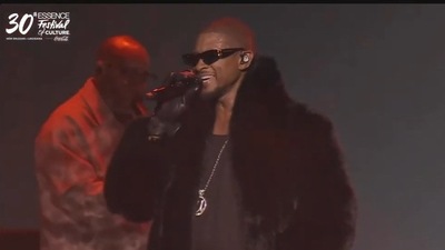Usher performs legendary hits from his 20-year-old signature album, "Confessions," at the 2024 Essence Festival of Culture at Caesars Superdome in New Orleans, Louisiana, US, on Saturday, July 6, 2024. Usher performs legendary hits from his 20-year-old signature album, "Confessions," at the 2024 Essence Festival of Culture at Caesars Superdome in New Orleans, Louisiana, US, on Saturday, July 6, 2024.