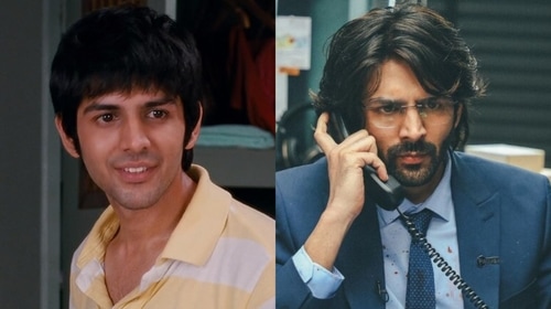 Kartik Aaryan then and now Kartik Aaryan then and now