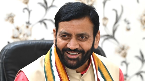 Haryana chief minister (CM) Nayab Singh Saini inaugurated a 400-bed orphanage and old age home in Sondhapur village in Panipat on Sunday. (HT File)