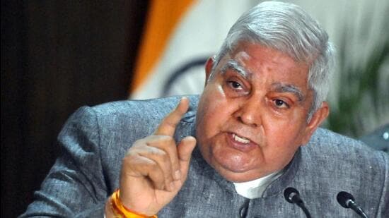 Vice President of India Jagdeep Dhankhar (File Photo) Vice President of India Jagdeep Dhankhar (File Photo)