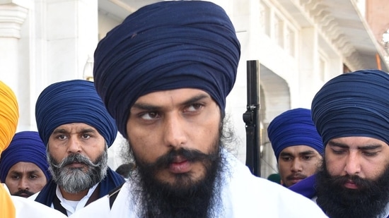 Amritpal Singh. (HT File) Amritpal Singh. (HT File)
