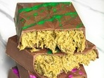 Kanafa pistachio chocolate bar(instagram) Kanafa pistachio chocolate bar(instagram)