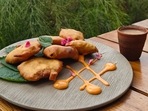 Ajwain Pakoras at Courtyard by Marriott Aravali Resort Ajwain Pakoras at Courtyard by Marriott Aravali Resort