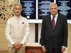 EAM S Jaishankar with Sri Lanka President Ranil Wickremesinghe (Twitter/@DrSJaishanka) EAM S Jaishankar with Sri Lanka President Ranil Wickremesinghe (Twitter/@DrSJaishanka)