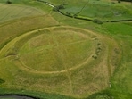 Danish Viking fortress Trelleborg recognised as UNESCO World Heritage site, challenging stereotypes of primitive marauders.(Photo by Olivier FENIET / AFP)