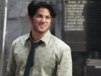 Dulquer Salmaan in a still from Lucky Baskhar. Dulquer Salmaan in a still from Lucky Baskhar.