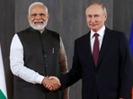 Prime Minister Narendra Modi and Russian Vladimir Putin. Prime Minister Narendra Modi and Russian Vladimir Putin.