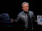 Nvidia CEO Jensen Huang present NVIDIA Blackwell platform at an event ahead of the COMPUTEX forum, in Taipei, Taiwan.