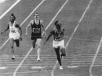 Milkha Singh (L) in the 400m final at the Rome 1960 Olympics. Milkha Singh (L) in the 400m final at the Rome 1960 Olympics.