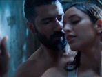 Vicky Kaushal and Triptii Dimri in a still from Bad Newz song Janam. Vicky Kaushal and Triptii Dimri in a still from Bad Newz song Janam.