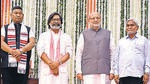 The INDIA bloc government headed by chief minister Hemant Soren on Monday won the trust vote in the Jharkhand assembly (ANI) The INDIA bloc government headed by chief minister Hemant Soren on Monday won the trust vote in the Jharkhand assembly (ANI)