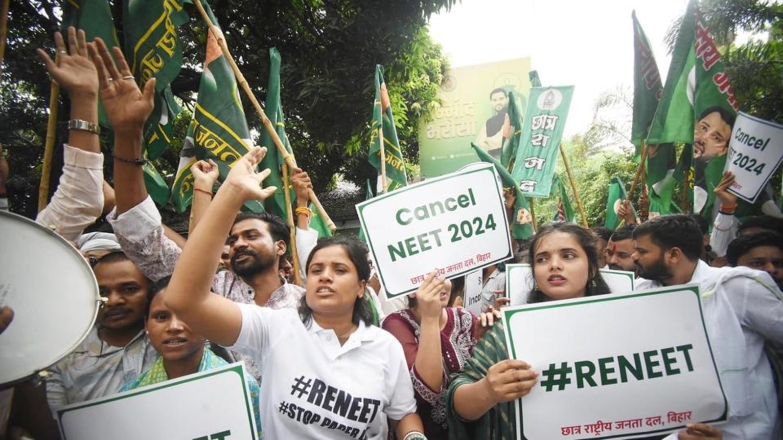 NEET UG 2024 SC Hearing Live: CJI-led bench to hear pleas on exam irregularities today