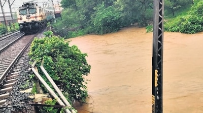 Heavy rains disrupt services on CR, several long-distance services rescheduled, diverted Heavy rains disrupt services on CR, several long-distance services rescheduled, diverted