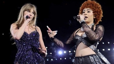Ice Spice had the perfect response for audience members who booed at Taylor Swift's song Ice Spice had the perfect response for audience members who booed at Taylor Swift's song