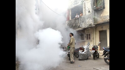 Fogging will be intensified in Delhi. (HT Archive) Fogging will be intensified in Delhi. (HT Archive)