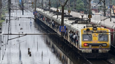 In 24 hours ending 8.30am on Monday, Santacruz weather station recorded 268mm of rainfall. (HT PHOTO) In 24 hours ending 8.30am on Monday, Santacruz weather station recorded 268mm of rainfall. (HT PHOTO)