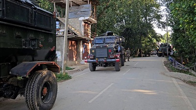 Jammu and Kashmir director general of police, RR Swain said that they have confirmation of six bodies of terrorists calling it a ‘big milestone and progress’ to improve the security environment. (ANI) Jammu and Kashmir director general of police, RR Swain said that they have confirmation of six bodies of terrorists calling it a ‘big milestone and progress’ to improve the security environment. (ANI)