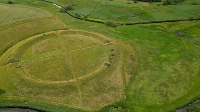 Danish Viking fortress Trelleborg recognised as UNESCO World Heritage site, challenging stereotypes of primitive marauders. (Photo by Olivier FENIET / AFP) Danish Viking fortress Trelleborg recognised as UNESCO World Heritage site, challenging stereotypes of primitive marauders. (Photo by Olivier FENIET / AFP)