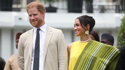 Prince Harry ‘willing to move on,’ Meghan Markle eager to have heart-to-heart with royals: report (Photo by Kola SULAIMON / AFP) (AFP)