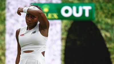 Gauff was also the only player - man or woman - to make the semi-finals or better at the last three slams (AFP) Gauff was also the only player - man or woman - to make the semi-finals or better at the last three slams (AFP)