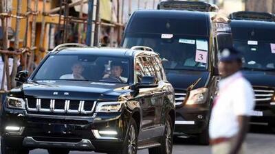 The protocol division of the external affairs ministry, which plays a key role in visits by foreign leaders, has a small fleet of Mercedes armoured limousines for use by visiting heads of state or government (File Photo) The protocol division of the external affairs ministry, which plays a key role in visits by foreign leaders, has a small fleet of Mercedes armoured limousines for use by visiting heads of state or government (File Photo)
