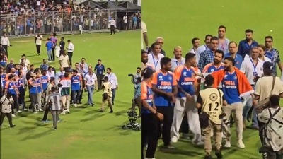 How Virat Kohli convinced Team India to sing 'Vande Mataram' with Wankhede crowd How Virat Kohli convinced Team India to sing 'Vande Mataram' with Wankhede crowd