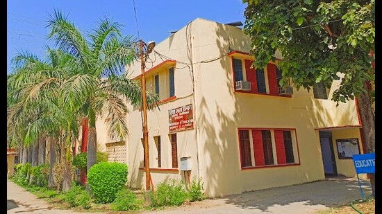 Allahabad University’s education department (HT file photo)