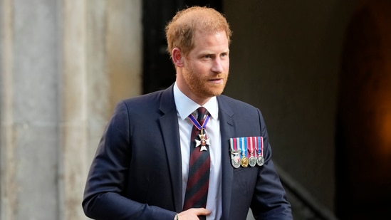 FILE - Britain's Prince Harry stunned by the backlash reaction for his nomination at ESPY Awards.