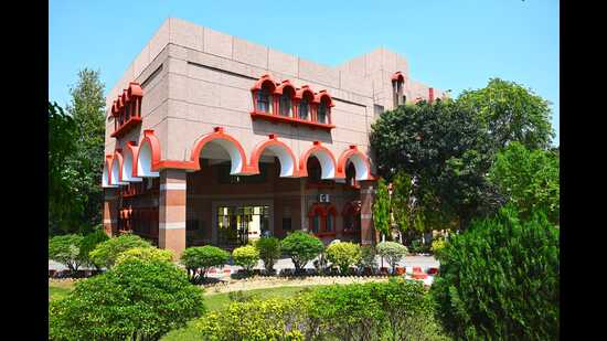 Central Sanskrit University Lucknow Campus. (HT FILE)