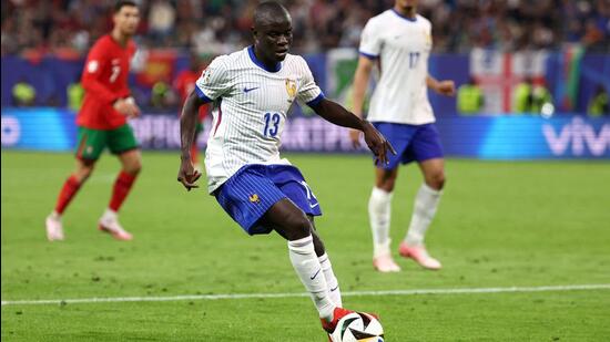 France midfielder N'golo Kante. (AFP)