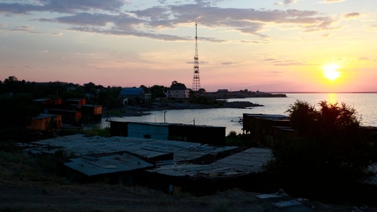 Once a secret city, Priozersk aims to shine as a tourism destination with new developments and coastal projects.(Photo by Ruslan PRYANIKOV / AFP)