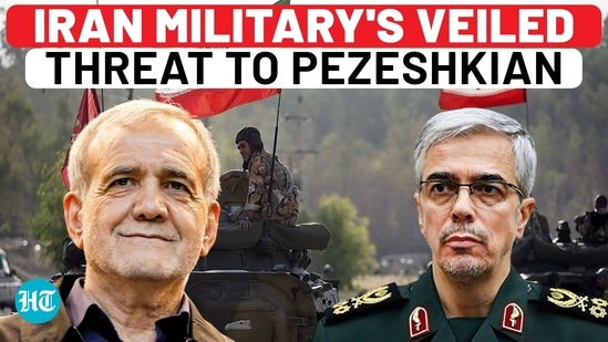 Iran Military Warns 'Pro-West' President Pezeshkian Amid Hezbollah v Israel