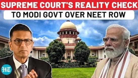 SC’S REALITY CHECK TO 
MODI GOVT OVER NEET ROW