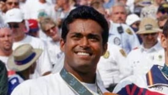 India's dry run after 1980 was ended by Leander Paes as he became the first, and thus far only, tennis player from the country to win an Olympic medal. (Getty Images)