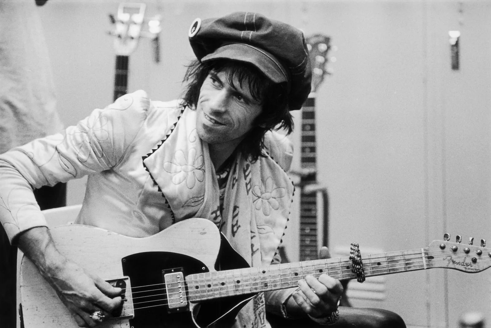 Keith Richards' middle finger is insured for at least a million.