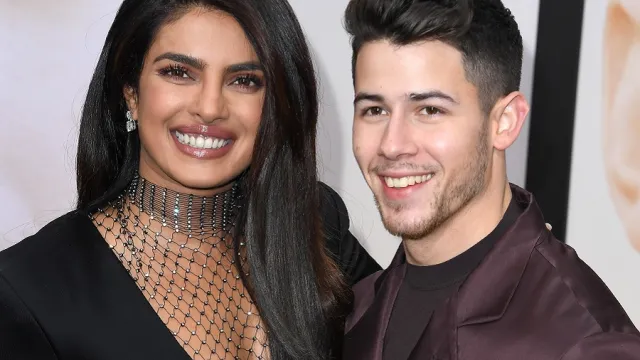 Priyanka Chopra Jonas with singer husband Nick Jonas.