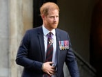 Britain's Prince Harry leaves after attending an Invictus Games Foundation 10th Anniversary Service of Thanksgiving at St Paul's Cathedral in London, Wednesday, May 8, 2024. Britain's Prince Harry leaves after attending an Invictus Games Foundation 10th Anniversary Service of Thanksgiving at St Paul's Cathedral in London, Wednesday, May 8, 2024.